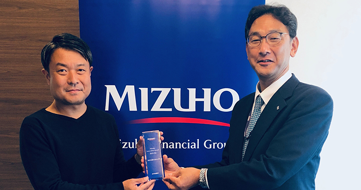GROUND Receives “Mizuho Innovation Award” by Mizuho Bank, Ltd. as the Promising and Innovative Company